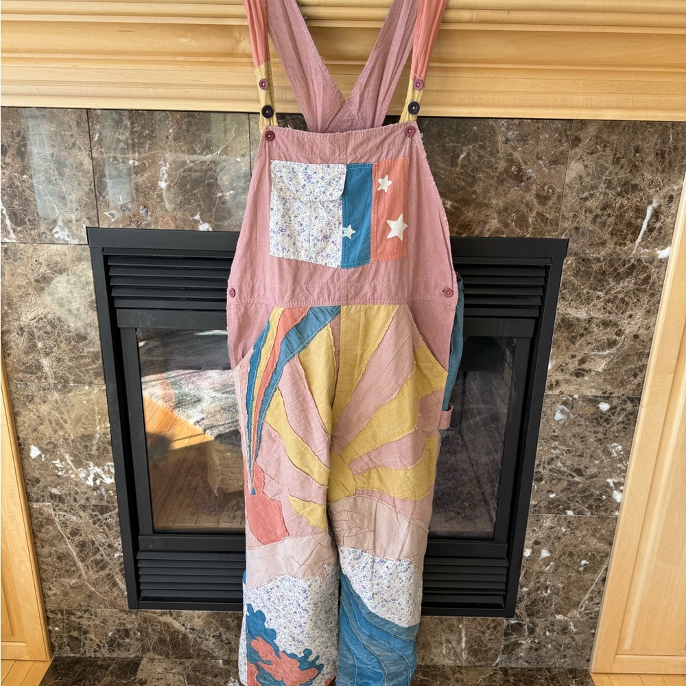 Magnolia pearl overalls rare nwot hand of god painting inspo